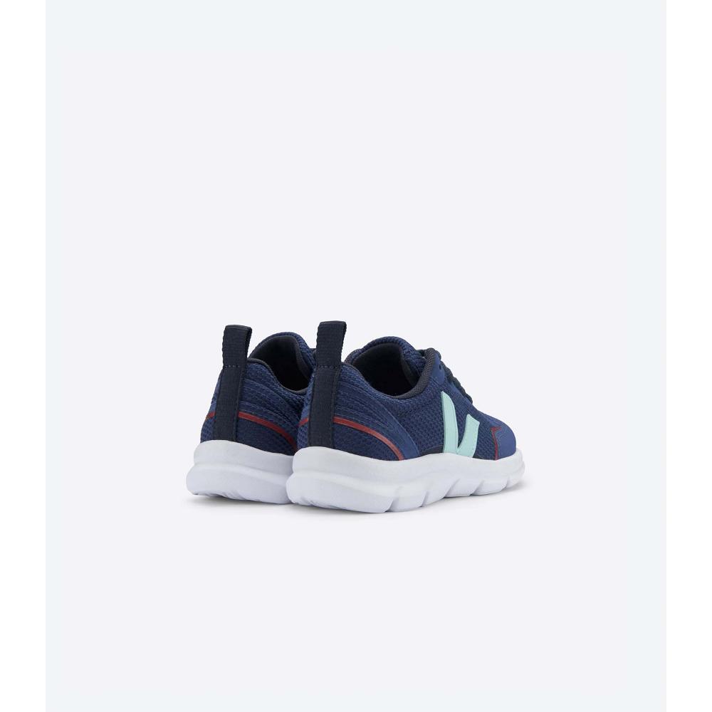 Navy Kids' Veja CANARY B-MESH NAUTICO Shoes | AU 766QMA